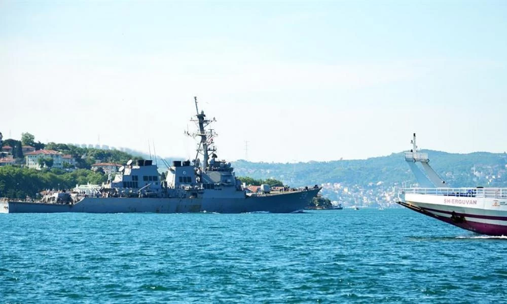 Αμερικανικό αντιτορπιλικό οπλισμένο με πυρηνικές κεφαλές μπήκε στη Μ. Θάλασσα